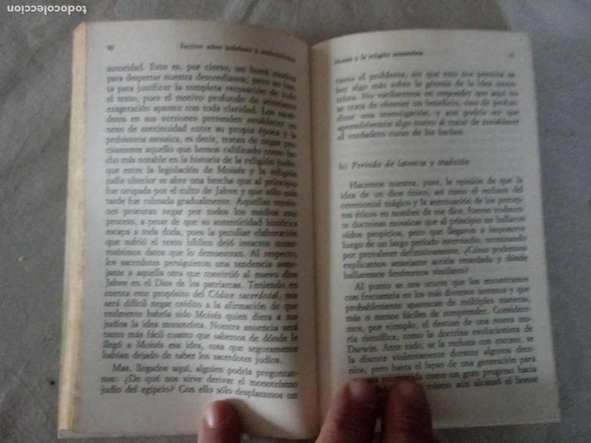Libros de segunda mano: Escritos sobre juda&iacute;smo y antisemitismo .&ndash; Sigmund Freud. - Foto 3