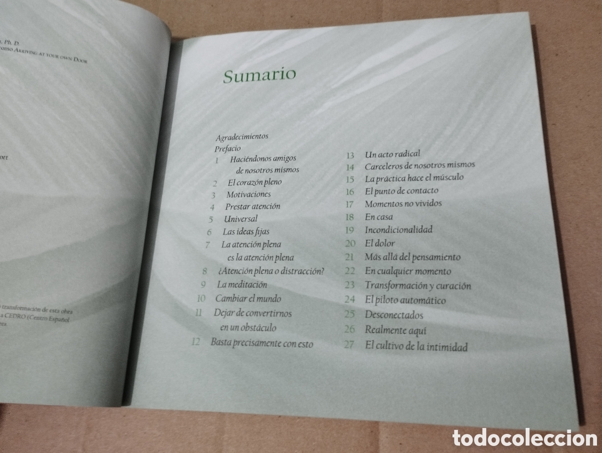 Libros de segunda mano: LLAMANDO A TU PROPIA PUERTA (JON KABAT ZINN) - Foto 3
