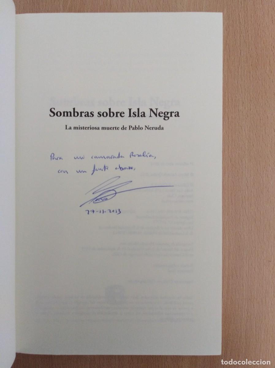 Libros de segunda mano: SOMBRAS SOBRE ISLA NEGRA. Mario Amor&oacute;s. Ediciones B - Foto 4