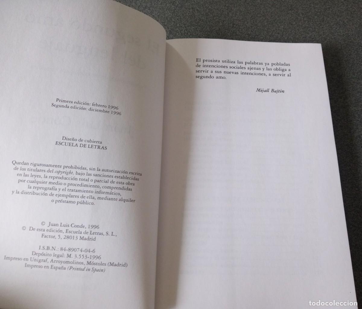 Libros de segunda mano: El Segundo Amo Del Lenguaje Juan Luis Conde - Foto 4