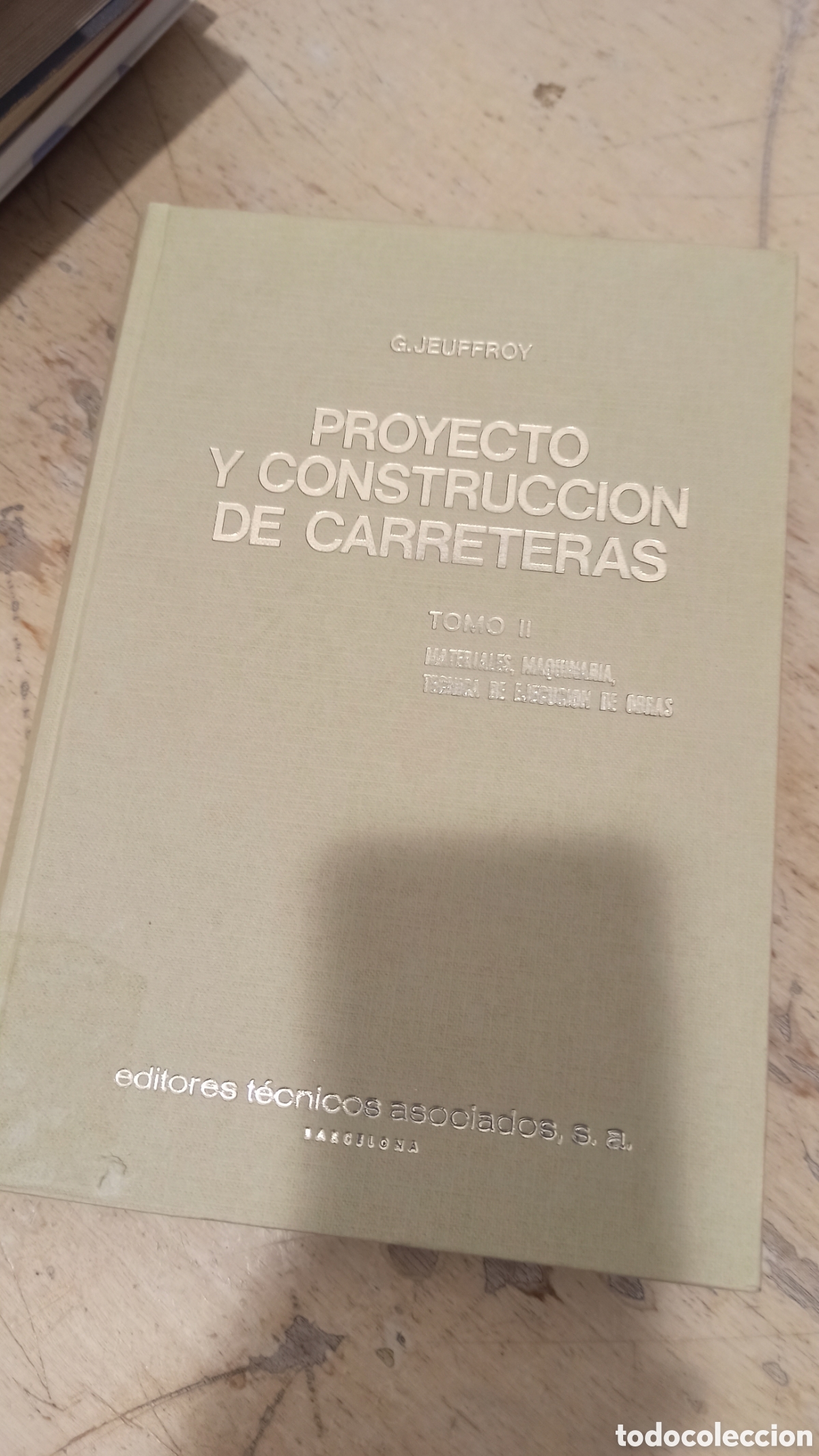 Libros de segunda mano: Proyecto y Construcci&oacute;n de Carreteras (Procedente Expurgo de Biblioteca) - Foto 1