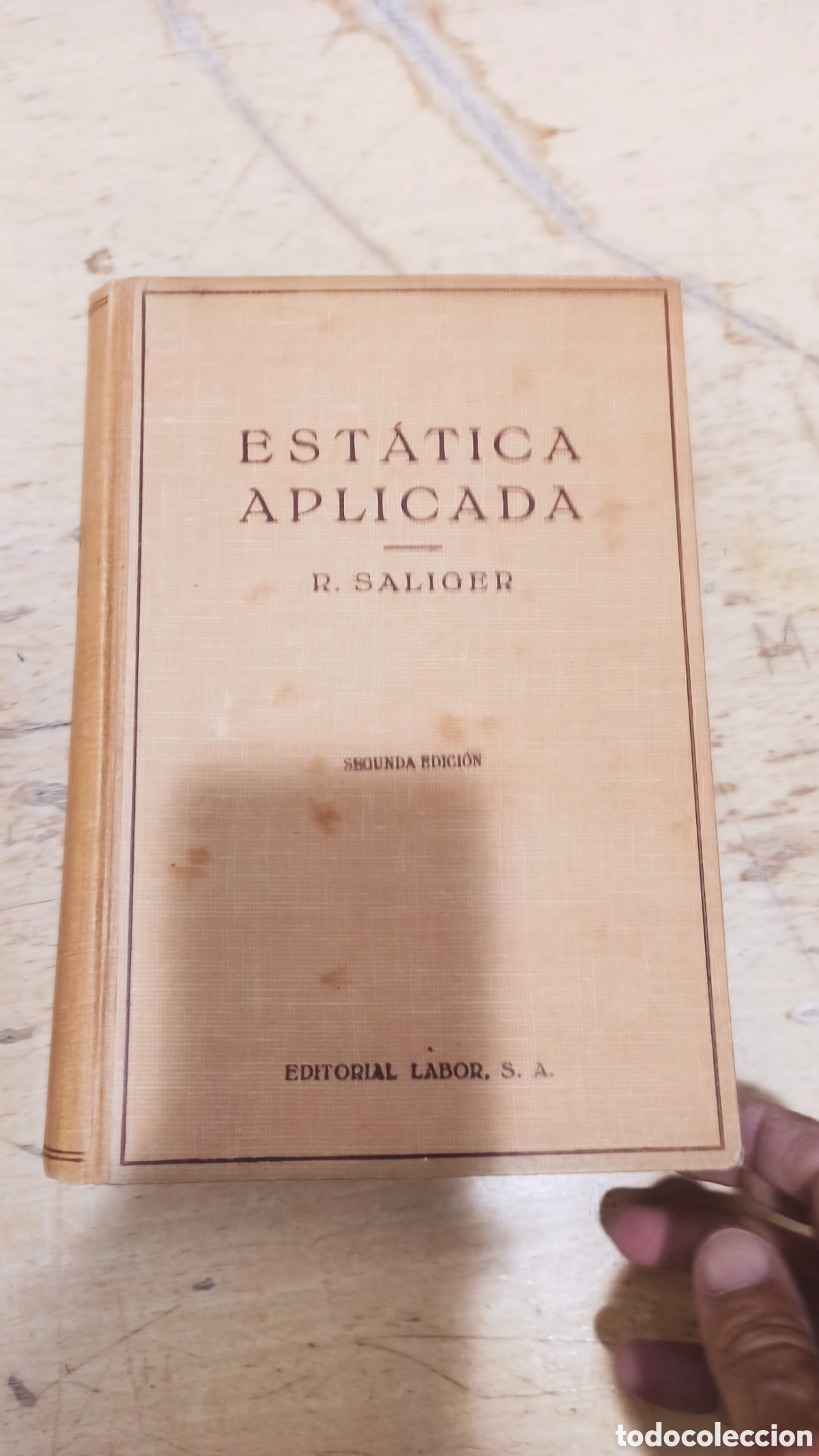 Libros de segunda mano: Est&aacute;tica Aplicada - R. Saliger (Procedente Expurgo de Biblioteca) - Foto 1