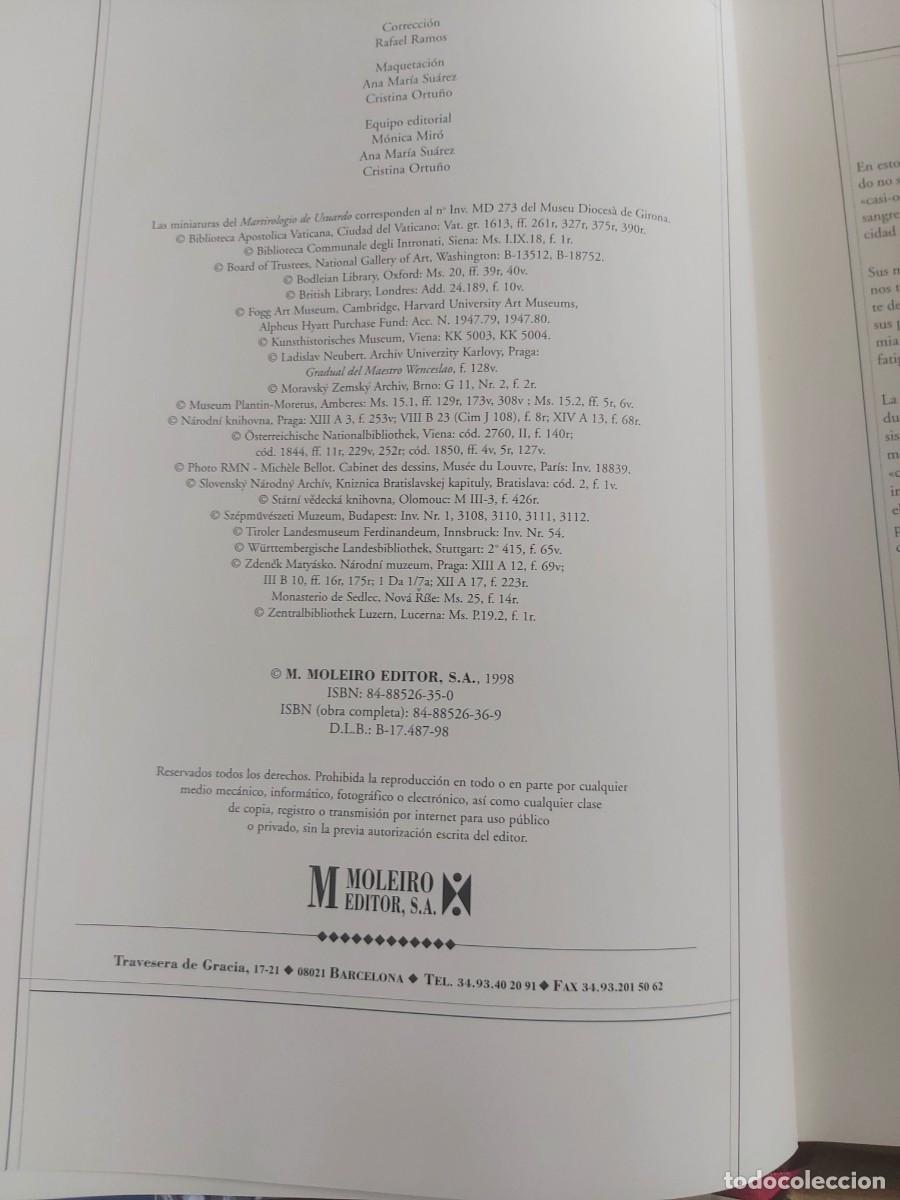 Libros de segunda mano: Libro facsimil Martirologio de Usuardo - Foto 2