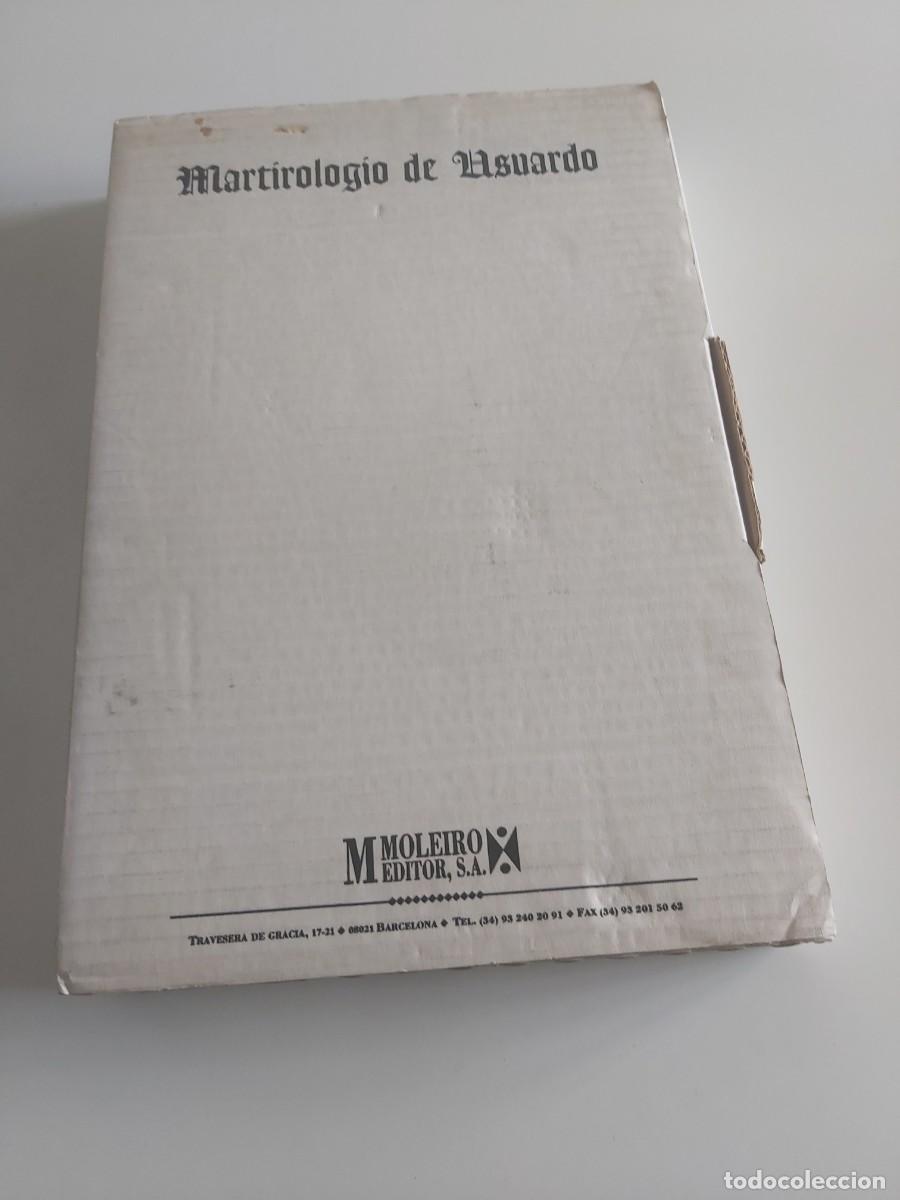 Libros de segunda mano: Libro facsimil Martirologio de Usuardo - Foto 4