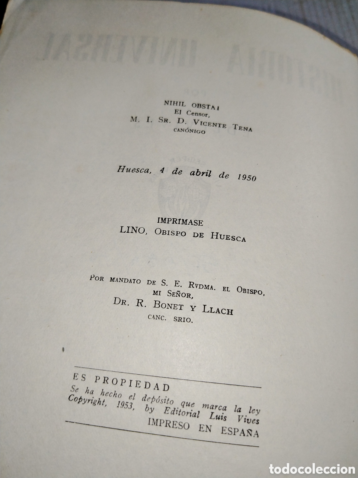 Libros de segunda mano: Historia universal. Luis Vives. 1950 - Foto 5