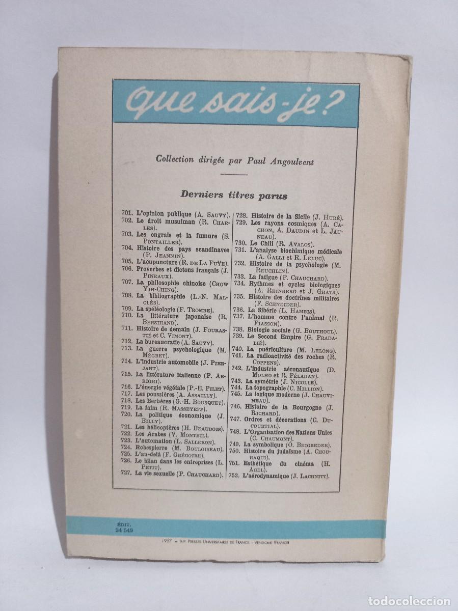 Libros de segunda mano: Jacques Nicolle - La Sym&eacute;trie - 1957 - Foto 2