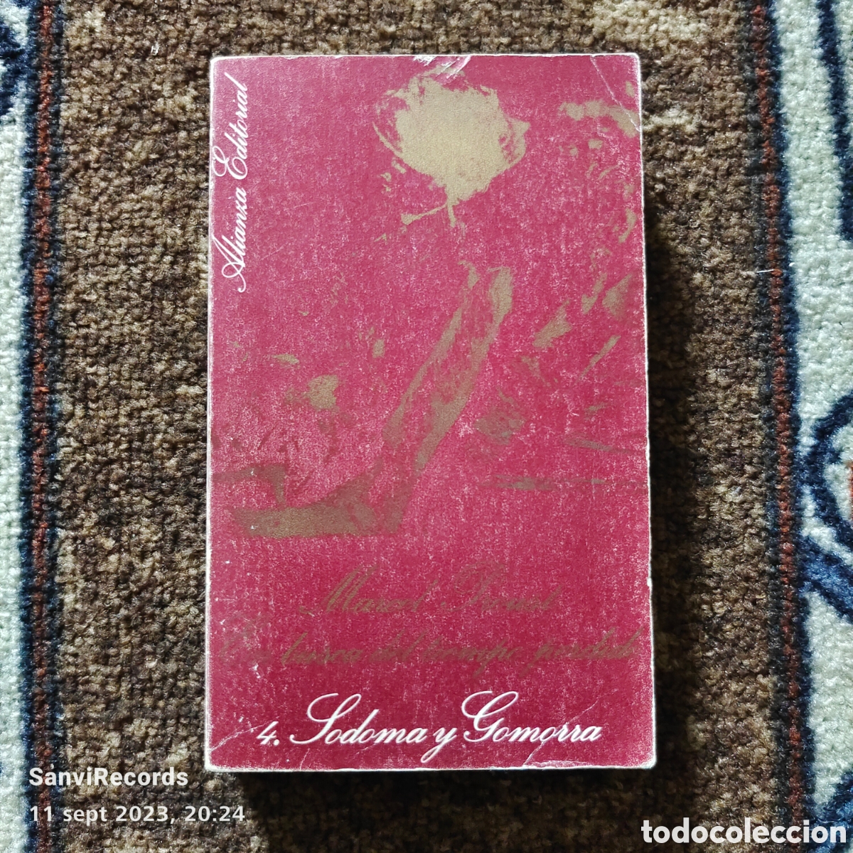 Libros de segunda mano: 4. SODOMA Y GOMORRA (MARCEL PROUST) (ALIANZA EDITORIAL) - Foto 1
