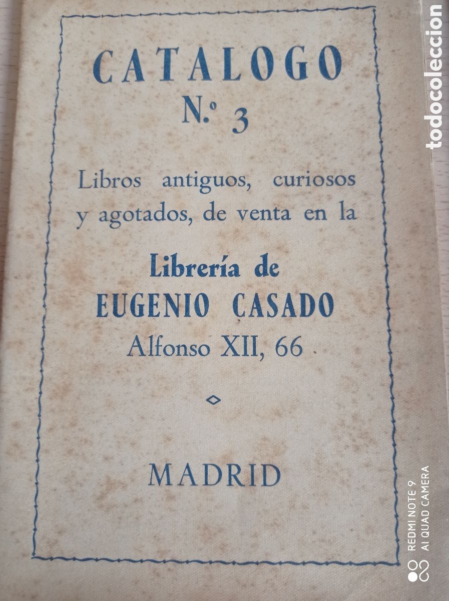 Libros de segunda mano: CAT&Aacute;LOGOS LIBROS ANTIGUOS VAR&Iacute;AS LIBRER&Iacute;AS LOTE DE 6 - Foto 5