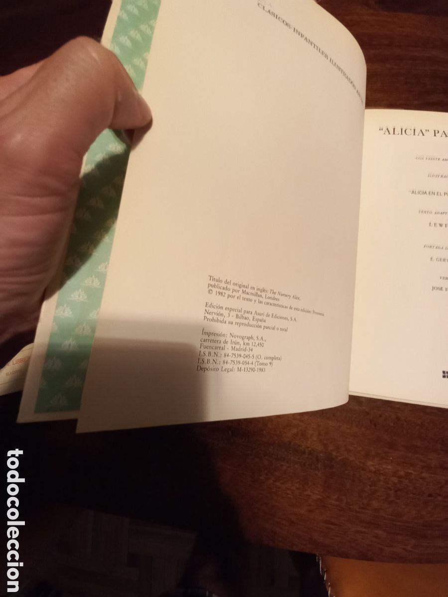 Libros de segunda mano: Alicia para ni&ntilde;os, versi&oacute;n de Jos&eacute; Emilio Pacheco - Foto 2