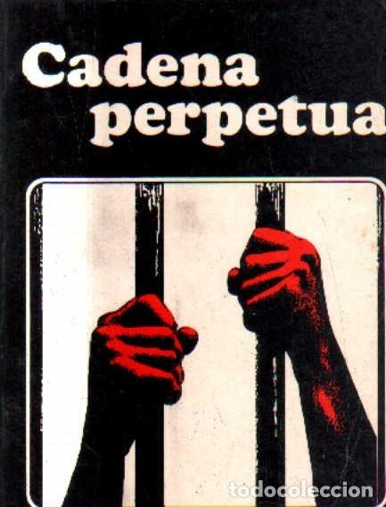 Libros de segunda mano: CADENA PERPETUA. A-CRIM-244 ,2 - Foto 1