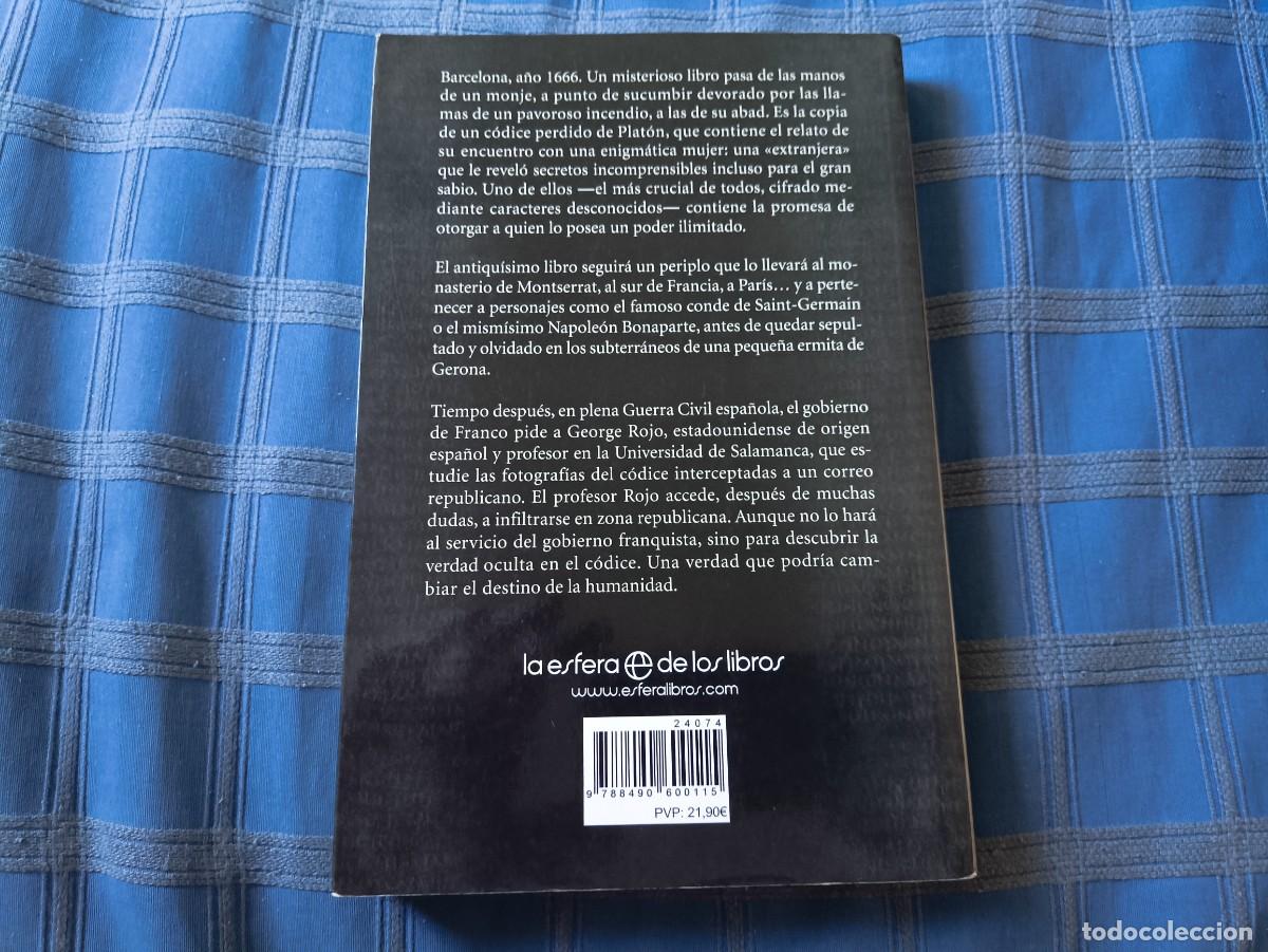 Libros de segunda mano: // El c&oacute;dice de Platon - Jos&eacute; Mar&iacute;a &Iacute;&ntilde;igo - Foto 2