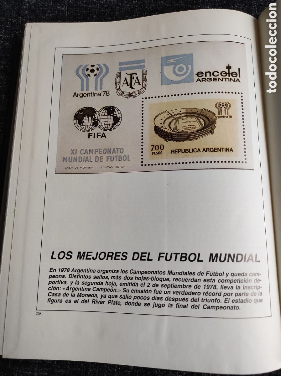Libros de segunda mano: LIBRO SELLOS DEL MUNDO - LIBRO DE 208 PAGINAS, - Foto 3