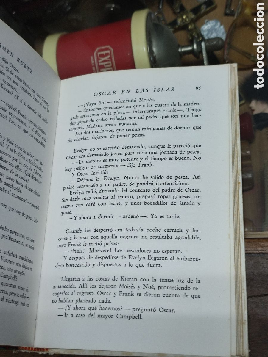 Libros de segunda mano: &Oacute;scar en las islas Carmen Kurtz - Foto 2