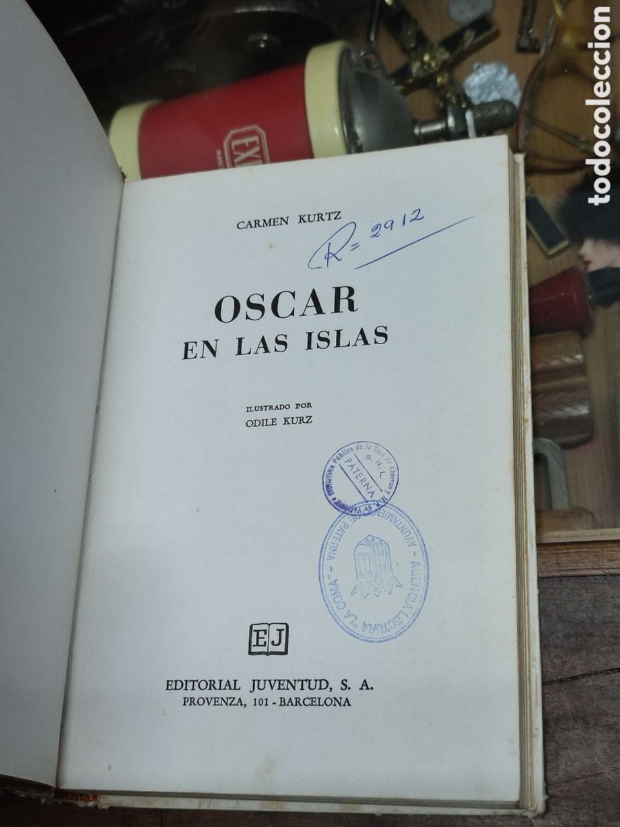 Libros de segunda mano: &Oacute;scar en las islas Carmen Kurtz - Foto 5