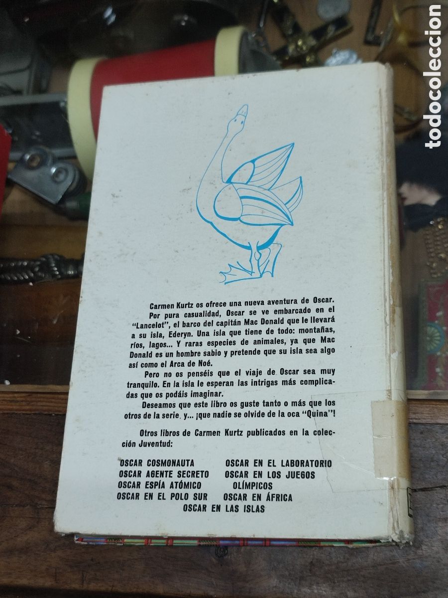 Libros de segunda mano: &Oacute;scar en las islas Carmen Kurtz - Foto 6