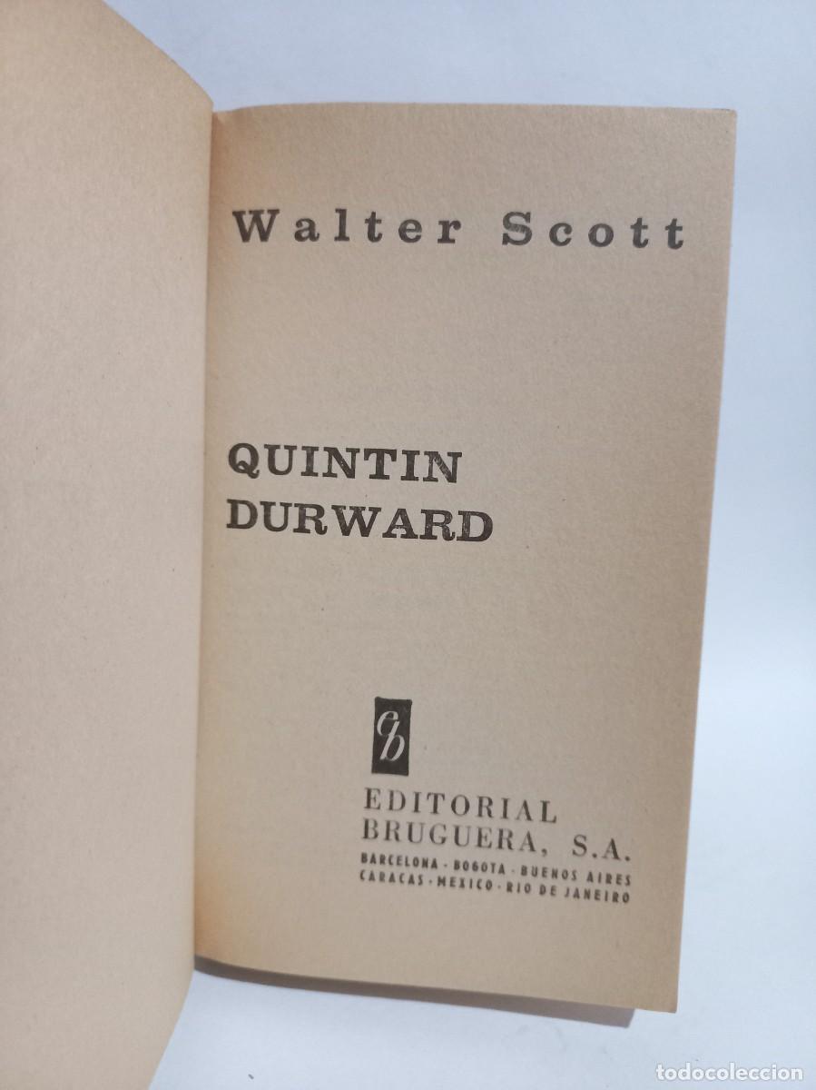 Libros de segunda mano: Walter Scott - Quintin Durward - 1970 - Foto 2