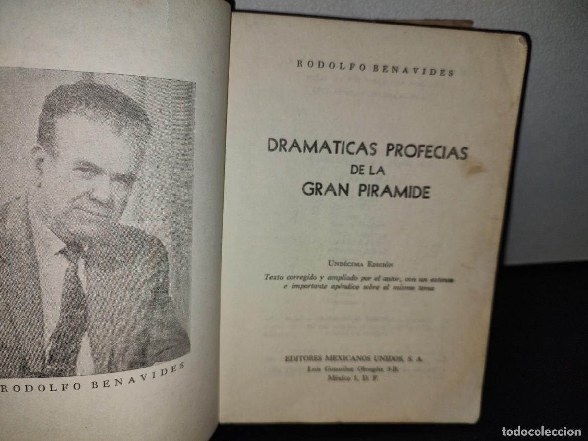 Libros de segunda mano: 186- DRAM&Aacute;TICAS PROFEC&Iacute;AS DE LA GRAN PIR&Aacute;MIDE - RODOLFO BENAVIDES - Foto 5