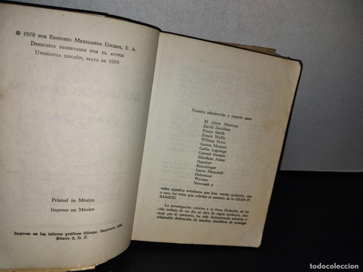 Libros de segunda mano: 186- DRAM&Aacute;TICAS PROFEC&Iacute;AS DE LA GRAN PIR&Aacute;MIDE - RODOLFO BENAVIDES - Foto 7