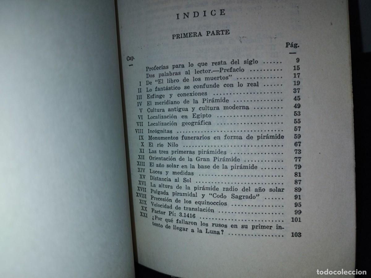 Libros de segunda mano: 186- DRAM&Aacute;TICAS PROFEC&Iacute;AS DE LA GRAN PIR&Aacute;MIDE - RODOLFO BENAVIDES - Foto 8