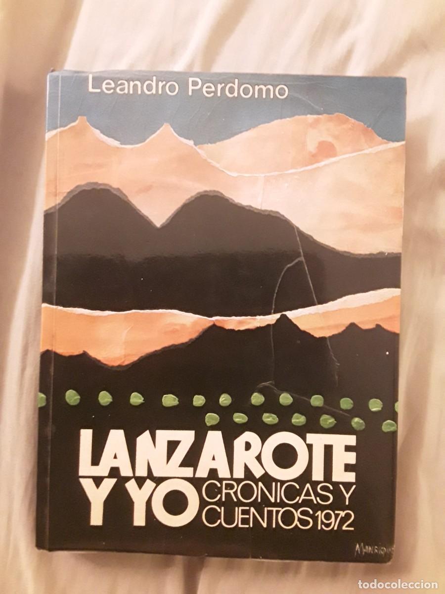 Libros de segunda mano: Lanzarote y yo, de Leandro Perdomo. Cubierta de C&eacute;sar Manrique. - Foto 1