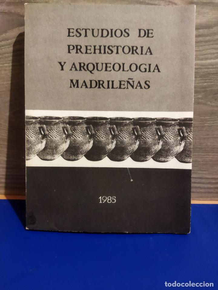 Libros de segunda mano: Estudios de prehistoria y arqueolog&iacute;a madrile&ntilde;as - Foto 1