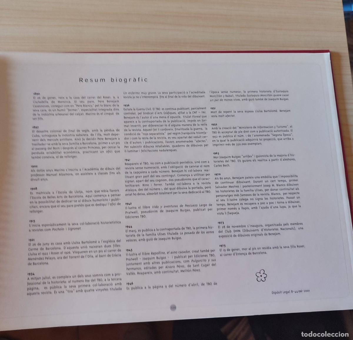 Libros de segunda mano: BENEJAM LA MIRADA DEL NINOTAIRE - Foto 5