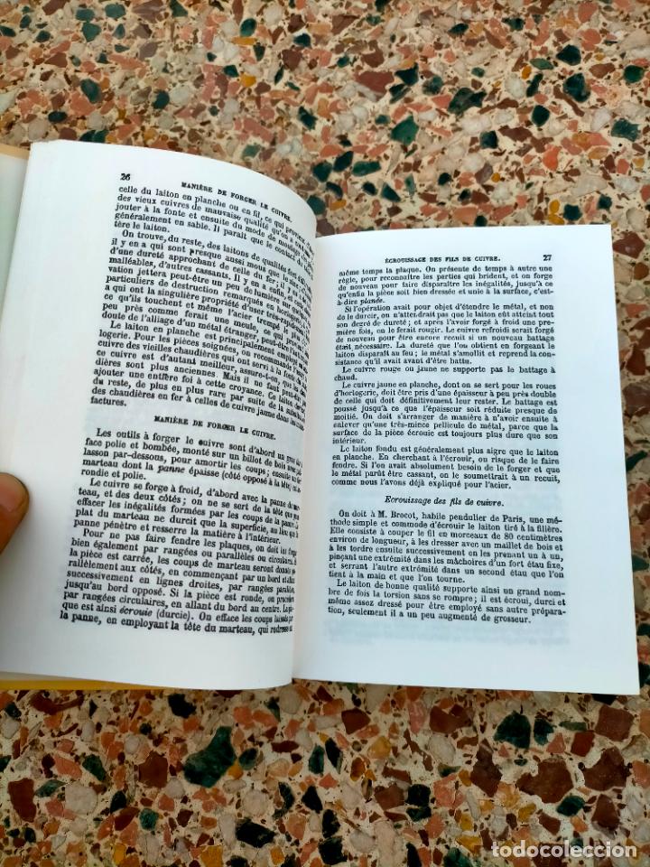 Libros de segunda mano: Horloger Manuels-Roret libro de relojes franc&eacute;s manuel - Foto 3