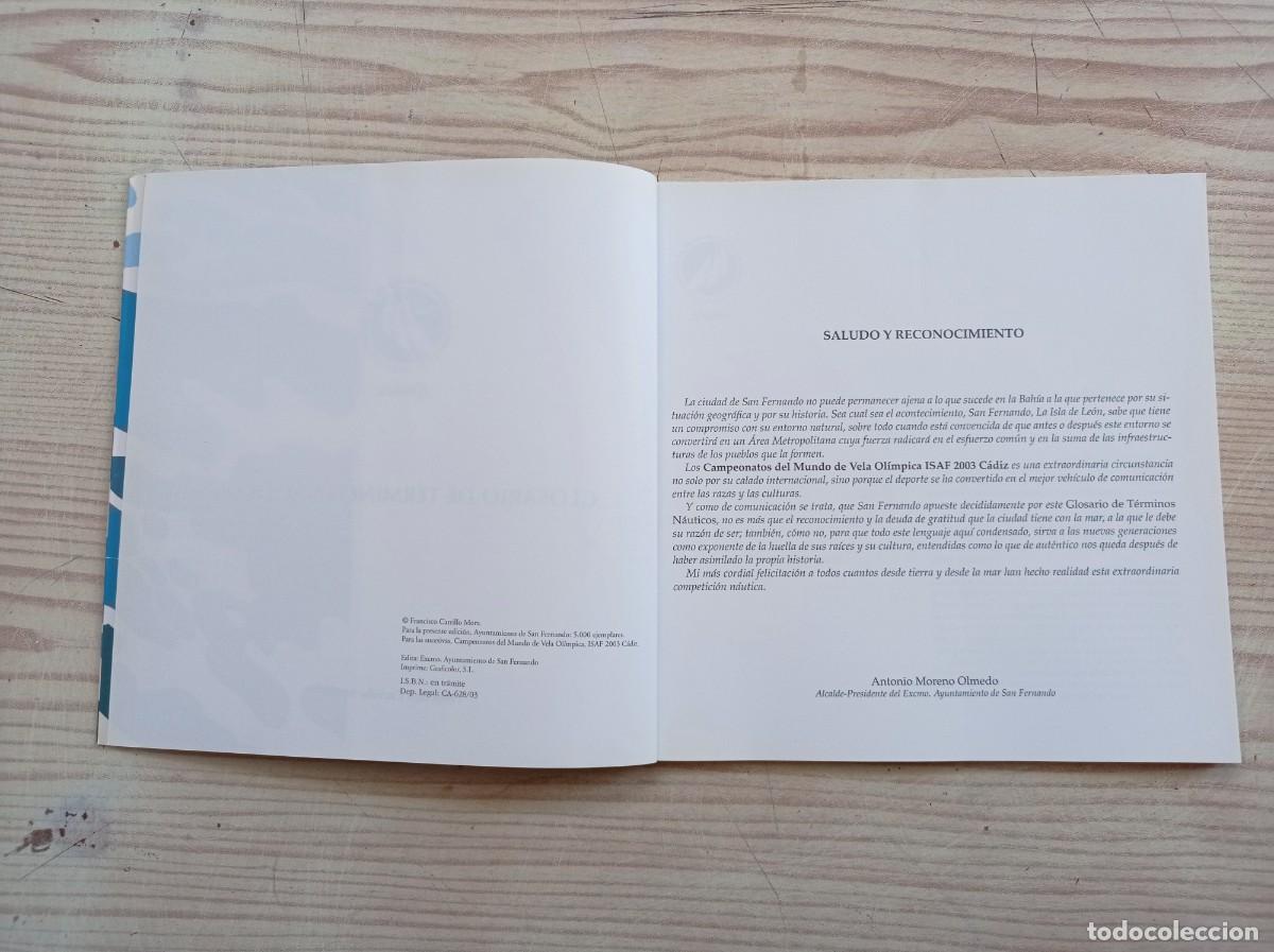 Libros de segunda mano: Glosario De Terminos Nauticos - 2003 - Foto 2