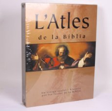 Libros de segunda mano: LIBRO DE GRAN FORMATO - L'ATLES DE LA BÍBLIA / ATLAS - ENCICLOPÈDIA CATALANA 2007 - PRECINTADO #TESU