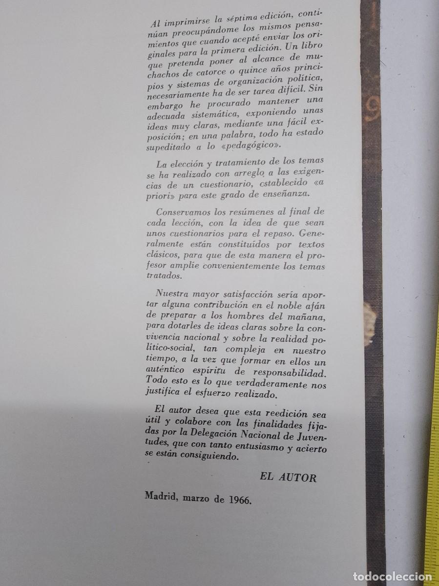 Libros de segunda mano: Estructura pol&iacute;tica de Espa&ntilde;a Manuel Fraga - Foto 9