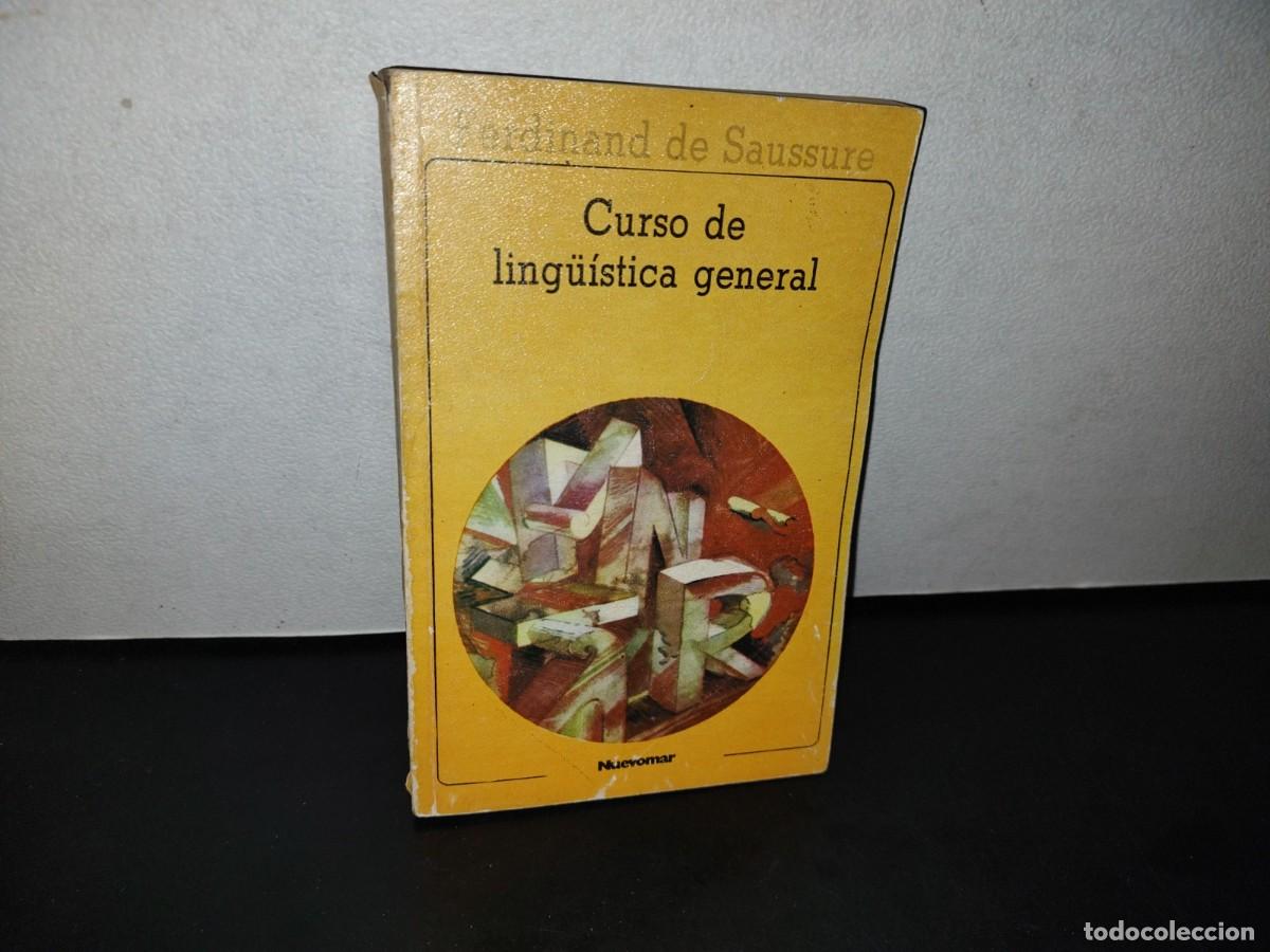 Libros de segunda mano: 186- CURSO DE LING&Uuml;&Iacute;STICA GENERAL - FERDINAND DE SAUSSURE - EDICIONES NUEVOMAR - 80S - Foto 1