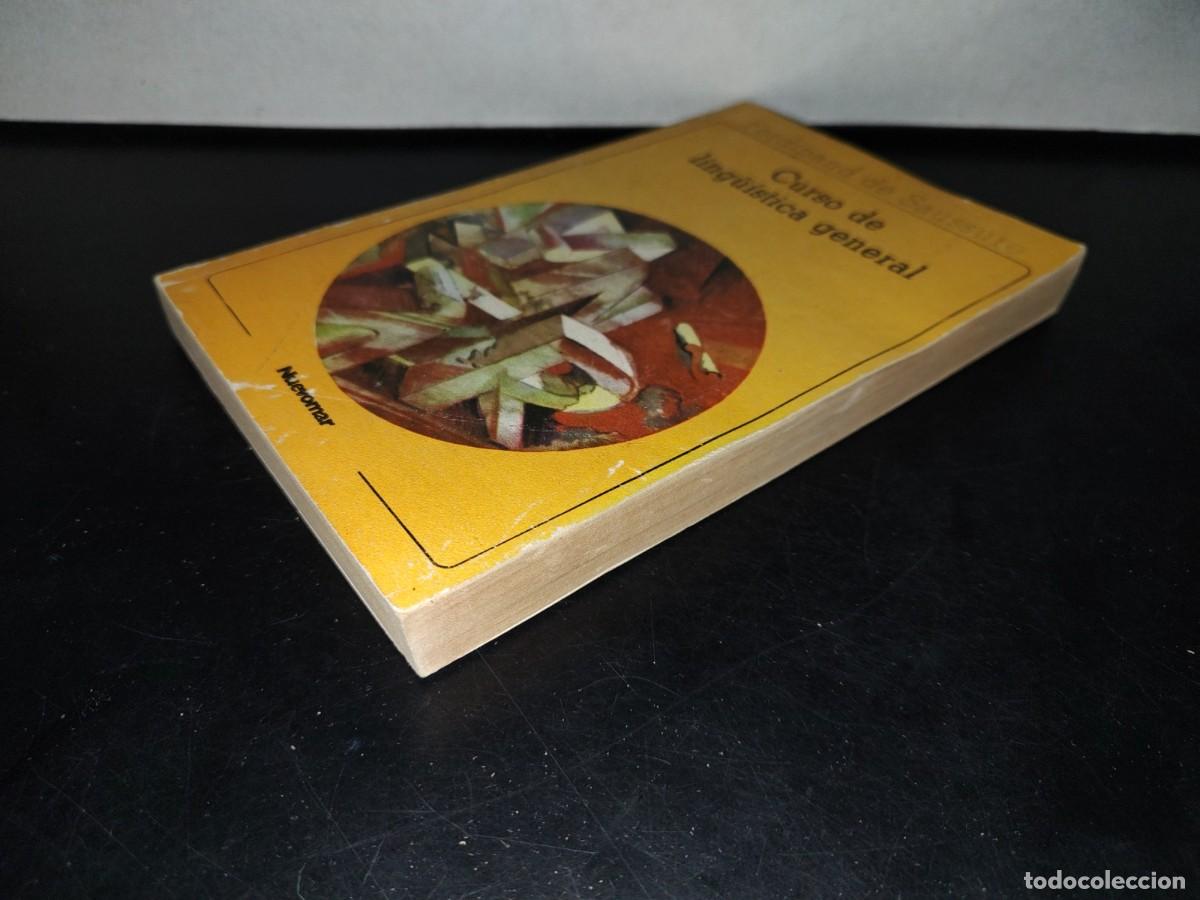 Libros de segunda mano: 186- CURSO DE LING&Uuml;&Iacute;STICA GENERAL - FERDINAND DE SAUSSURE - EDICIONES NUEVOMAR - 80S - Foto 3