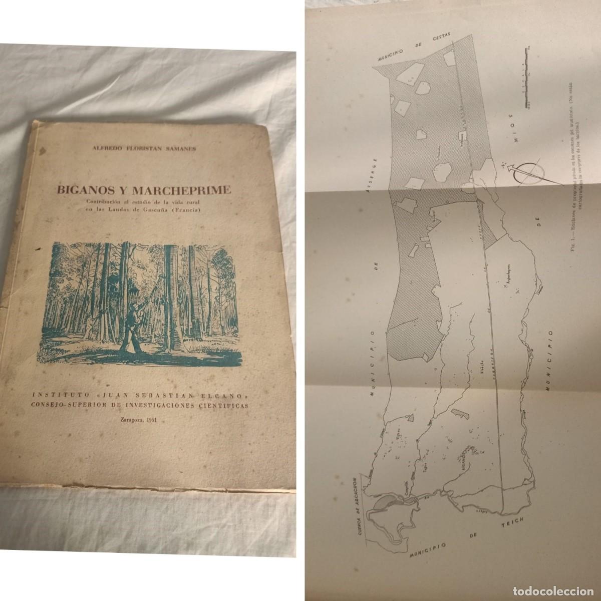 Livros em segunda m&atilde;o: BIGANOS Y MARCHEPRIME. Contribuci&oacute;n al estudio de la vida rural en las Landas de Gascu&ntilde;a(Francia).