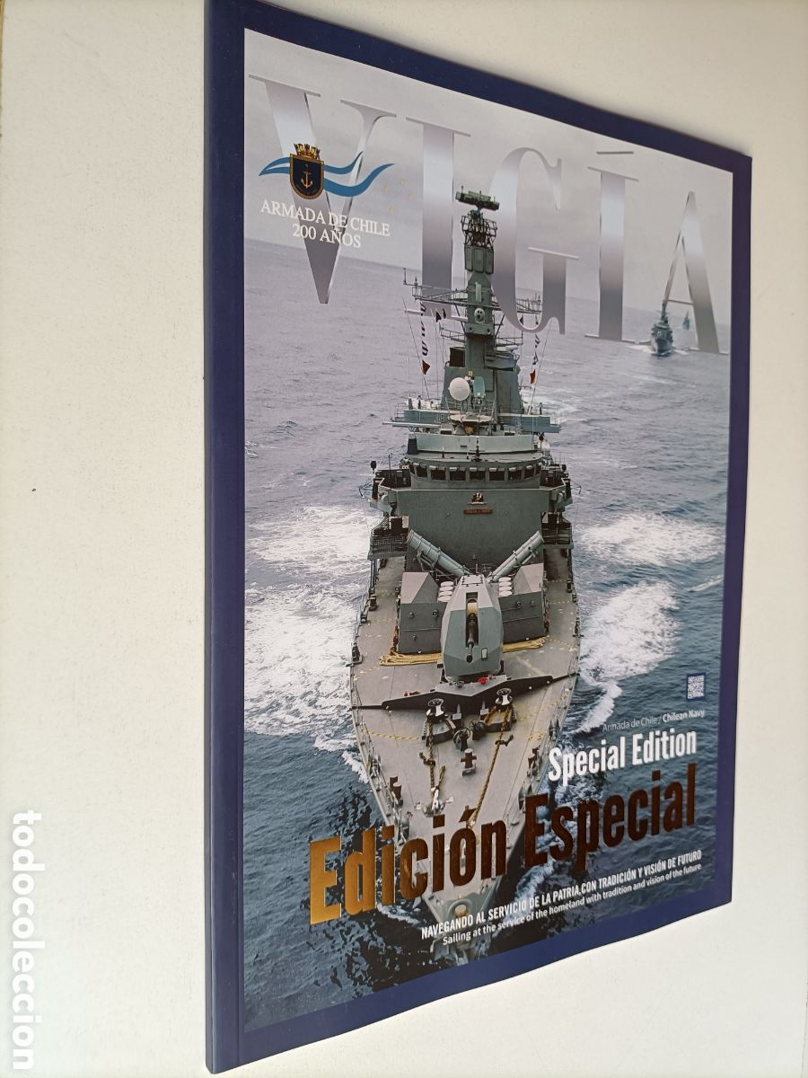 Libros de segunda mano: Vig&iacute;a . Armada de Chile. revista edici&oacute;n especial. historia militar navegaci&oacute;n