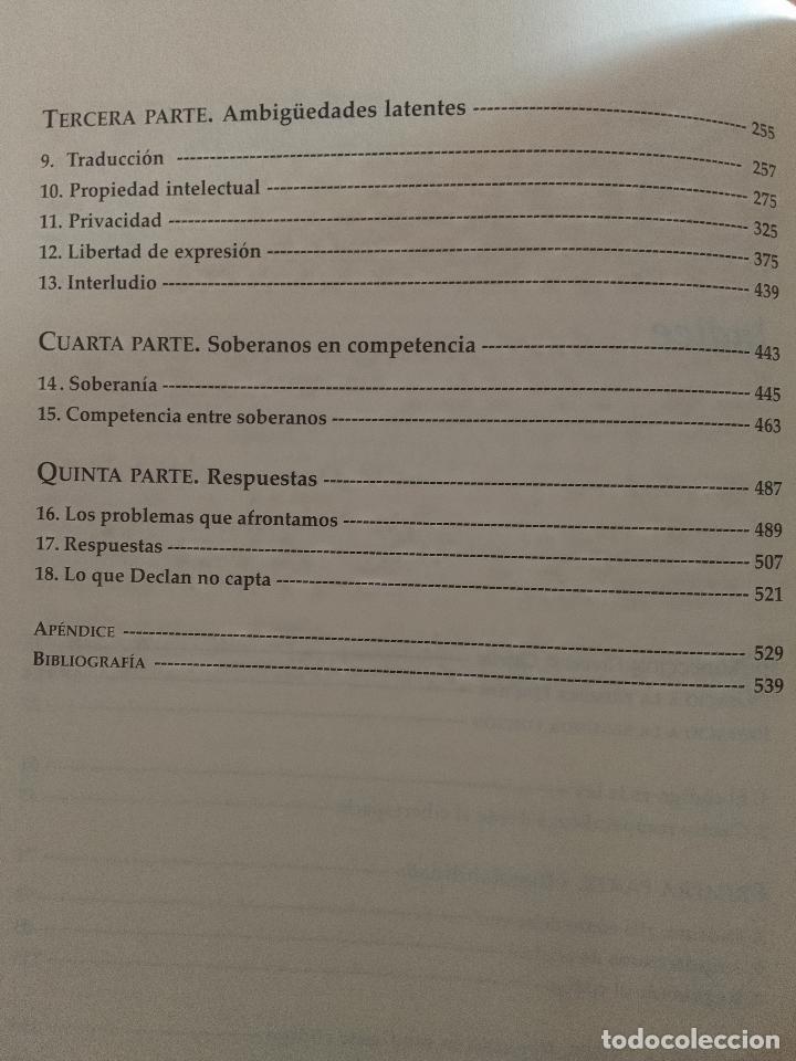 Libros de segunda mano: Lawrence Lessig: El c&oacute;digo 2.0 (Traficantes de sue&ntilde;os. 2009) - Foto 4