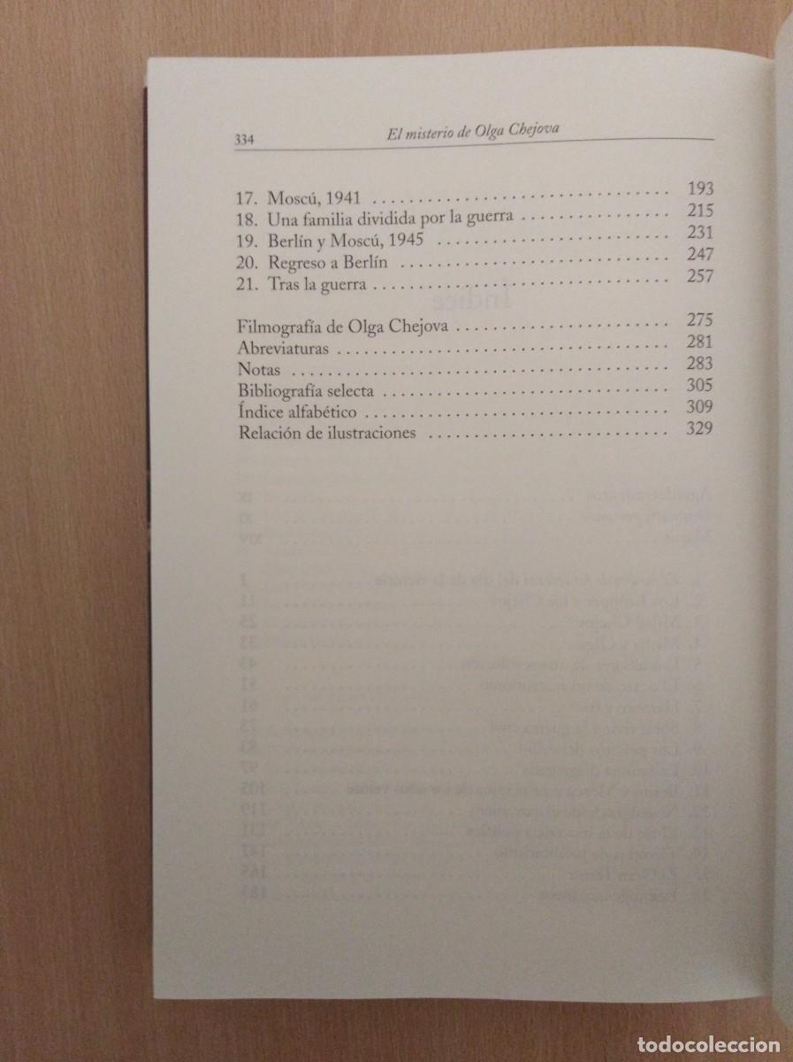 Libros de segunda mano: EL MISTERIO DE OLGA CHEJOVA. Antony Beevor - Foto 9