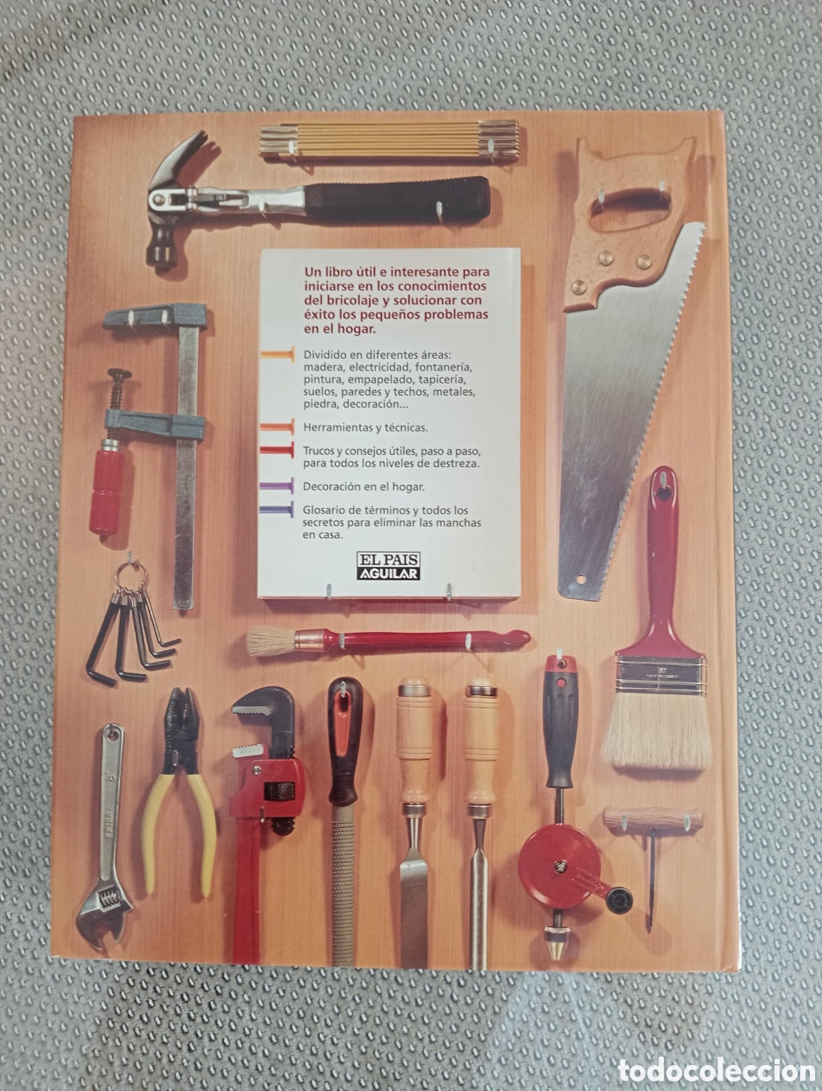 Libros de segunda mano: Manual pr&aacute;ctico del Bricolaje. El Pa&iacute;s - Aguilar - Foto 6