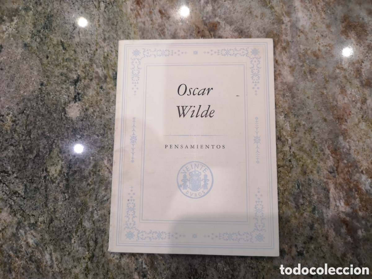 Libros de segunda mano: Pensamientos de Oscar Wilde. - Foto 1