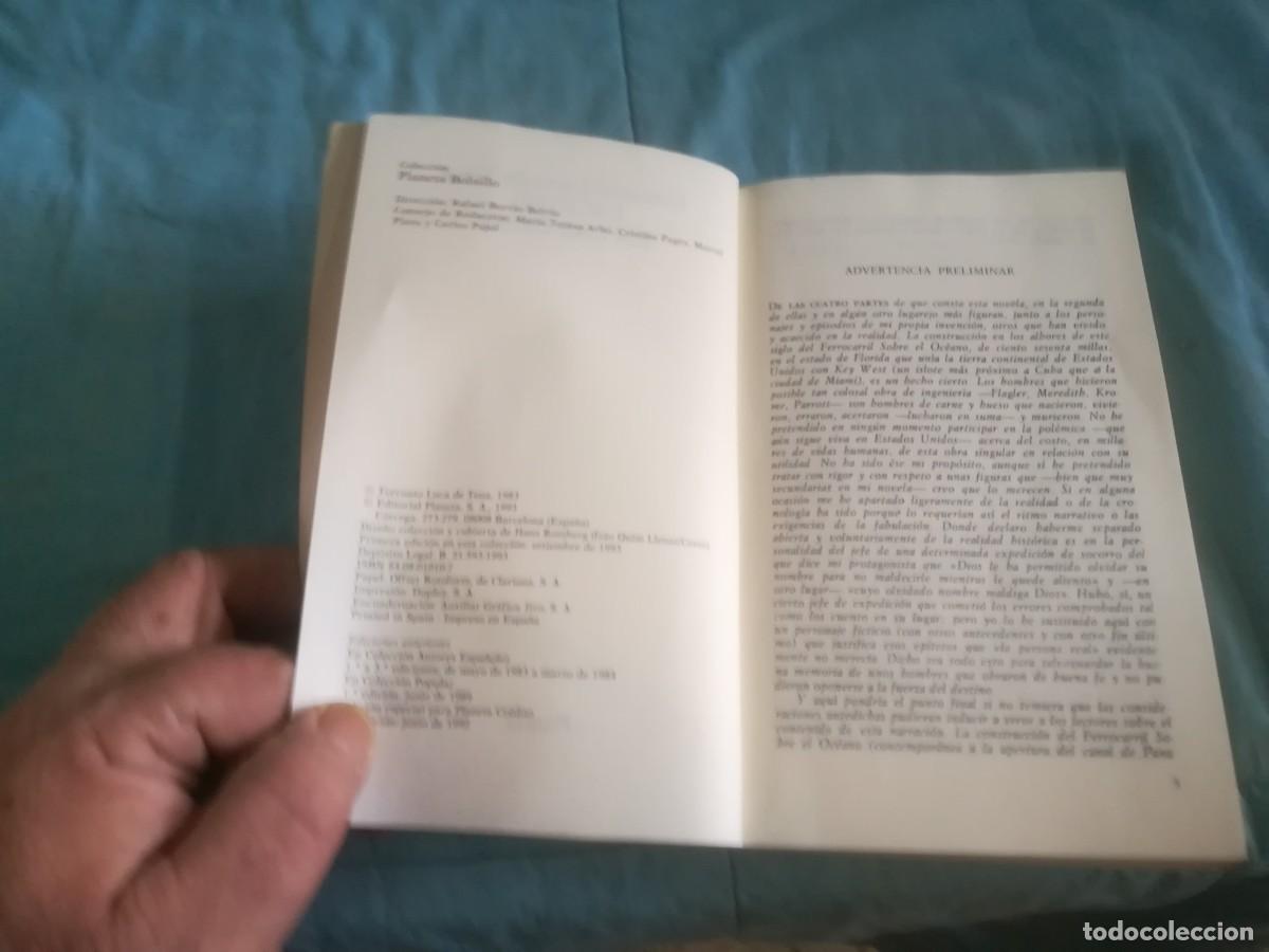 Libros de segunda mano: ESCRITO EN LAS OLAS / LUCA DE TENA / CONS 602B / PLANETA BOLSILLO - Foto 7