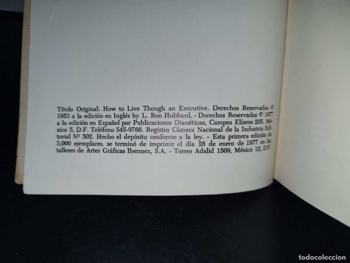 Libros de segunda mano: 188- C&Oacute;MO VIVIR A PESAR DE SER UN EJECUTIVO - L. RON HUBBARD - Foto 5