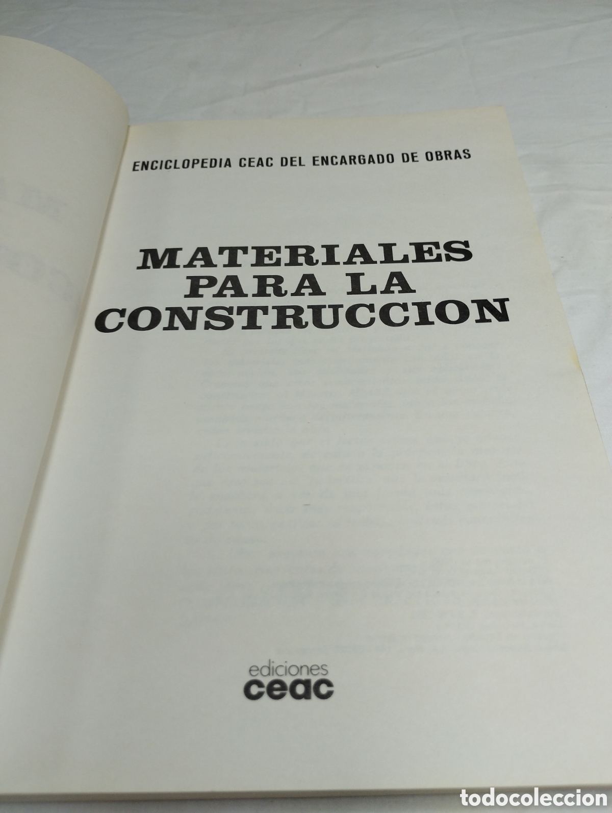 Libros de segunda mano: Materiales para la construcci&oacute;n. CEAC, 1995 KKB - Foto 3