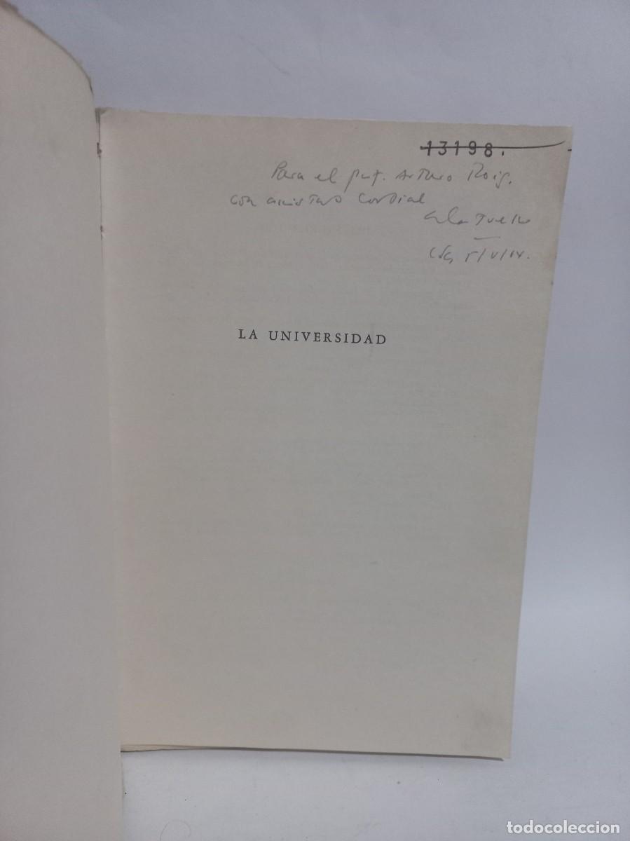 Libros de segunda mano: Alberto Caturelli - La Universidad - 1964 - Foto 3