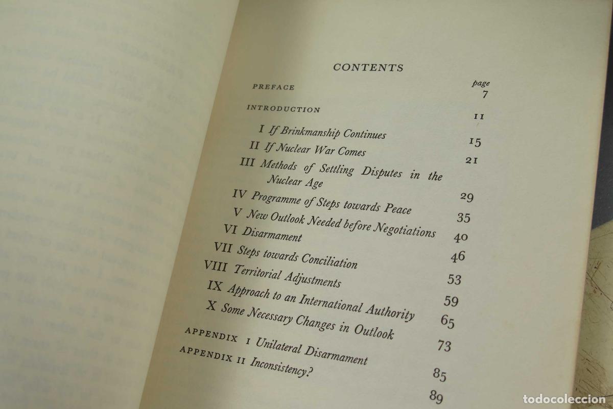 Libros de segunda mano: Common Sense and Nuclear Warfare. Russell - Foto 2