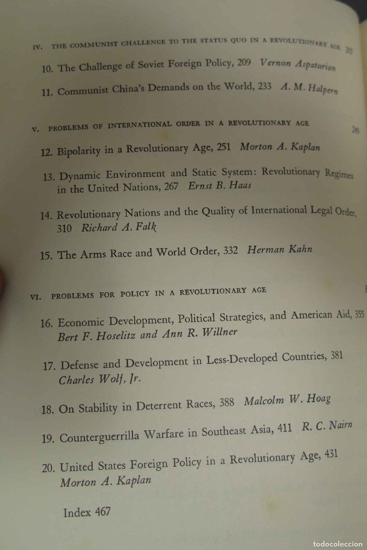Libros de segunda mano: The Revolution in World Politics. Kaplan - Foto 3