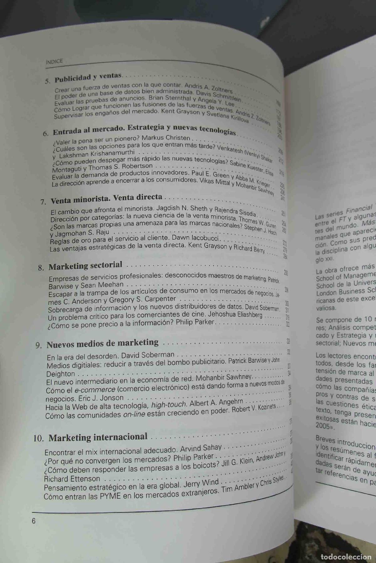 Libros de segunda mano: MASTER EN MARKETING - Foto 3