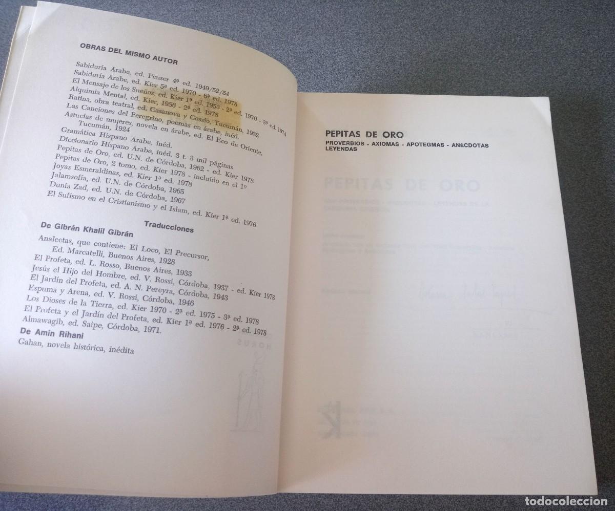 Libros de segunda mano: Pepitas De Oro Jos&eacute; E.Gur&aacute;ieb - Foto 4