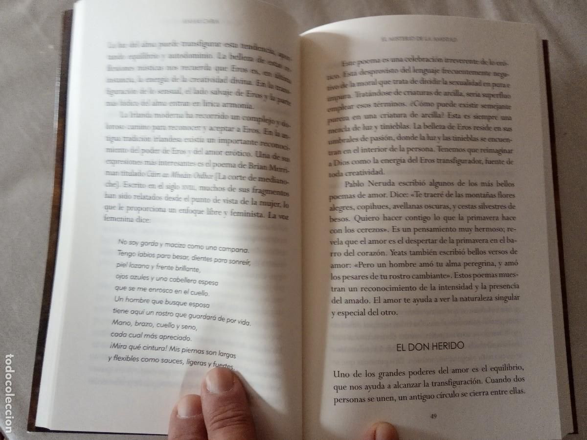 Libros de segunda mano: ANAM CARA: EL LIBRO DE LA SABIDURIA CELTA.- JOHN O`DONOHUE. - Foto 3