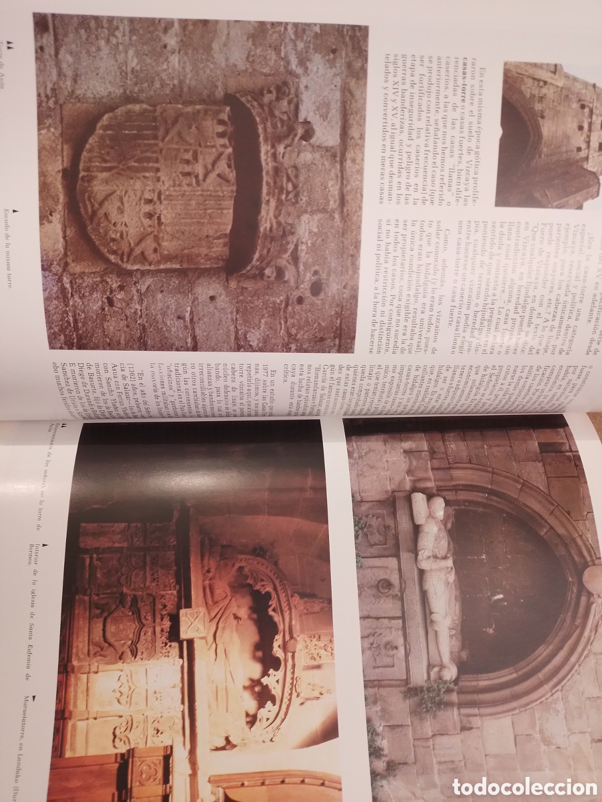 Libros de segunda mano: VIZCAYA MONUMENTAL, MANUEL BASAS, HARAMBURO, 1972 - Foto 5