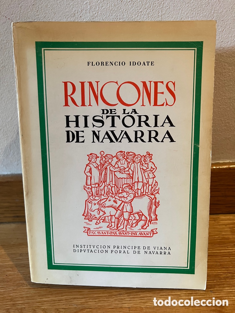 Libros de segunda mano: Rincones de la historia de navarra Florencio Idoate - Foto 1