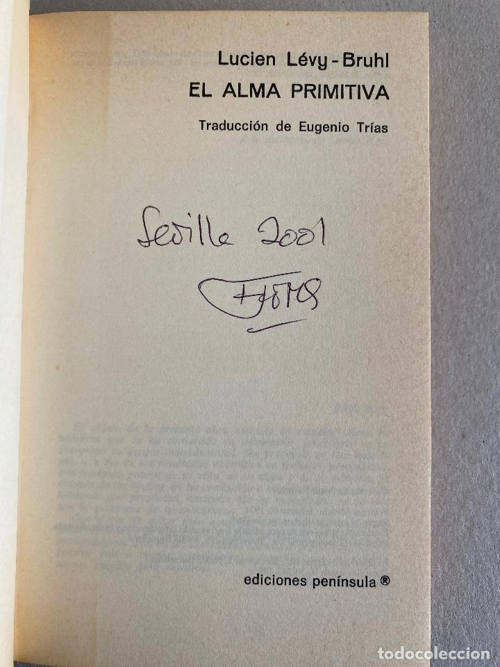 Libros de segunda mano: El Alma Primitiva Lucien L&eacute;vy-Bruhl - Foto 3